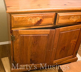 chalk painted kitchen buffet, chalk paint, painted furniture