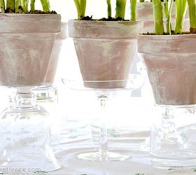 make your spring decor dual purpose, easter decorations, home decor, seasonal holiday decor, Placed on glass vases and candlesticks adds height and interest