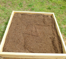 building our first sfg square foot garden, diy, flowers, gardening, how to, raised garden beds, woodworking projects