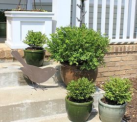 getting the front porch ready for summer, curb appeal, gardening, home decor, outdoor living