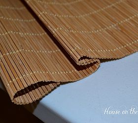 diy faux bamboo shade, crafts, window treatments, windows