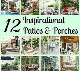 12 inspirational patios amp porches, flowers, gardening, outdoor furniture, outdoor living, patio, porches, 12 of my favorite outdoor spaces gathered from around the internet We ll be using ideas from some of these spaces when we create our own patio this summer