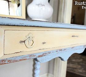 miss mustard seed milk painted desk, chalk paint, painted furniture, rustic furniture, Painted drawer