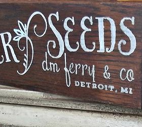 antique sewing drawer turned seed box planter, home decor, repurposing upcycling