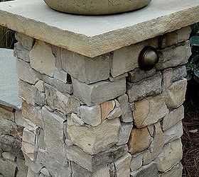 these pictures are of the haas hideaway project that coastal rock productions, concrete masonry, decks, outdoor furniture, outdoor living, Hand Pressed Fire Bowls