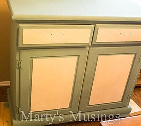 chalk painted kitchen buffet, chalk paint, painted furniture