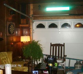 my frist big home renovation garage is now called pub 23 insulated installed heat, entertainment rec rooms, garages, home decor