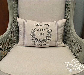 re upholstered chair using drop cloth fabric, painted furniture