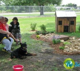 re scape backyard getaway community project, gardening, enjoying a peaceful moment in the almost completed garden