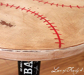 Vintage Baseball Bat Nightstand Hometalk