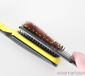 when is the last time you cleaned your hair brush, cleaning tips