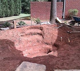 pond in a box, landscape, outdoor living, ponds water features