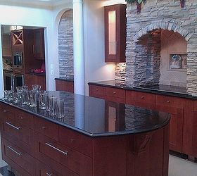 well here are a few pics of the first kitchen remodel when my client ask me to, home decor, home improvement, kitchen design