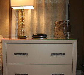 master bedroom update new custom furniture private label by bsb including new, bedroom ideas, home decor, painted furniture, Custom Nightstand also had long dresser made pics to come later