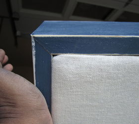 guest bedroom makeover the plan this makeover is very close to my heart i did it in, bedroom ideas, home decor, painting, Frame nailed together on the headboard I added corner pieces to make the headboard structure more stable