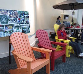 2012 collection from berlin gardens check out these cool adirondack chairs that are, painted furniture