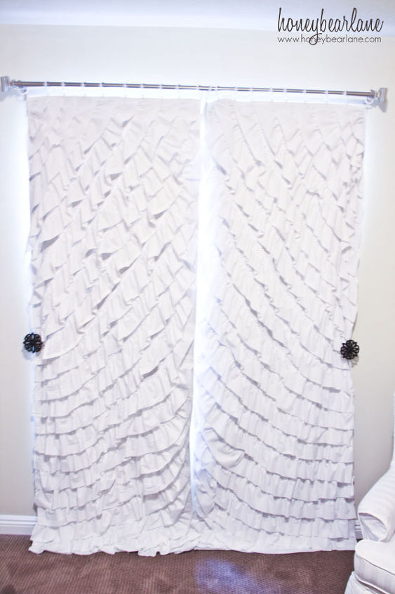 Diy Ruffled Curtains Hometalk