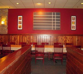 i had a consultation with the owners of whitlock s bar amp grill in marietta ga so, home decor, Unfortunately the variety of paint colors on the walls visibly divided the restaurant into sections