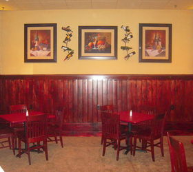 i had a consultation with the owners of whitlock s bar amp grill in marietta ga so, home decor, The unified paint color and up to date artwork brought a fun dining experience to the restaurant