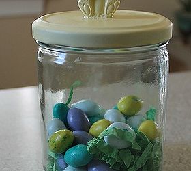 easter bunny jars, crafts, easter decorations, seasonal holiday decor