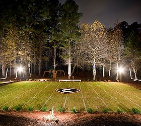 custom mini field of dreams, decks, landscape, outdoor living, Front View of Custom Mini Field This project took around 3 months and around 200 man hours to complete