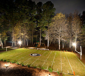 custom mini field of dreams, decks, landscape, outdoor living, Elevated view
