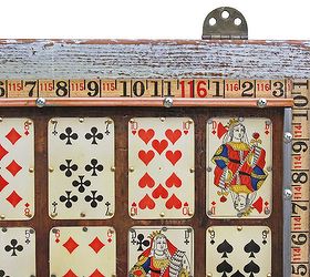 vintage playing cards original wall art, home decor, Vintage Playing Cards Original Wall Art by GadgetSponge com