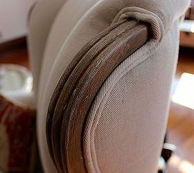 Drop Cloth Upholstered Chair Hometalk
