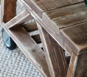 diy truss coffee table, diy, painted furniture, woodworking projects, DIY Wood Coffee Table