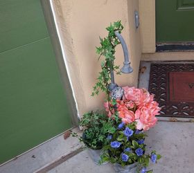 so excited about my home goods find, curb appeal, flowers, gardening