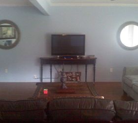 here are the picture of my house please leave any comments on how to make it look, home decor, Other part of the living room