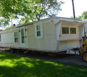 Before and After on Repainting Older Mobile Homes Hometalk