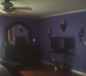 here are the picture of my house please leave any comments on how to make it look, home decor, other side of the master bedroom