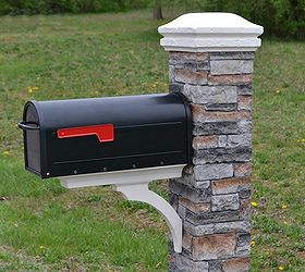 our mailbox makeover, curb appeal