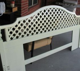 my new headboard on a budget 11, bedroom ideas, painting, Painted front and back