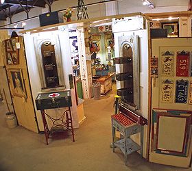 antique booth overhaul, doors, GadgetSponge com Antique Booth