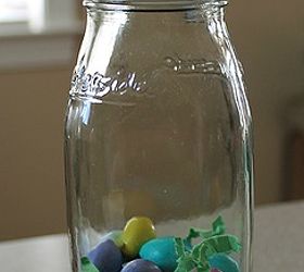 easter bunny jars, crafts, easter decorations, seasonal holiday decor