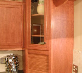 cherry kitchen cabinets, countertops, home decor, kitchen design