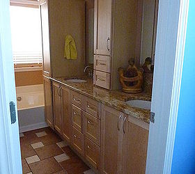 master bathroom makeover on a budget, bathroom ideas, home decor, AFTER