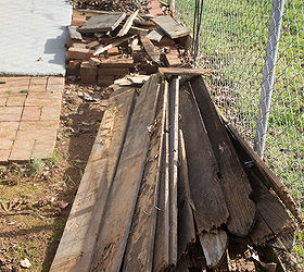 fence board backsplash, diy, home decor, kitchen backsplash, kitchen design, repurposing upcycling, woodworking projects, Stack of old fence boards