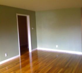 did it myself yay, flooring, fresh coat of paint to go with the new floors