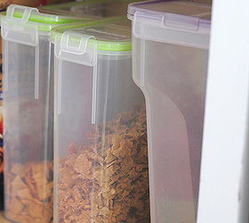 8 tips for a fabulously organized kitchen, kitchen design, organizing, Use baskets bins and see through containers and you ll never wonder what s running low again