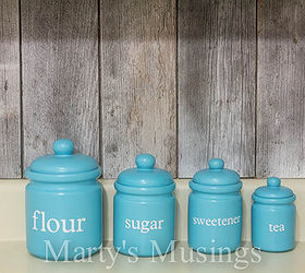 fence board backsplash, diy, home decor, kitchen backsplash, kitchen design, repurposing upcycling, woodworking projects, Love these whimsical canisters