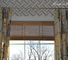 diy faux bamboo shade, crafts, window treatments, windows