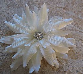 magnetic flowers on lampshades, crafts