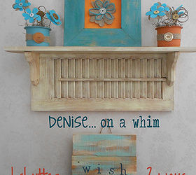 repurposing a shutter in 2 ways, home decor, repurposing upcycling