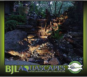pondless waterfalls disappearing waterfalls waterfall ideas in new jersey bjl, landscape, outdoor living, ponds water features, Perfect fit for any budget this micro pondless waterfall with LED Lighting can fit in any corner of your yard This one is in Monmouth County New Jersey