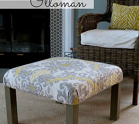 IKEA Hack Ottoman Tutorial Hometalk