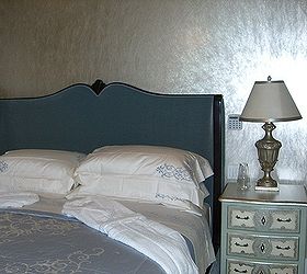 this apartment was designed for clients that used it as their home away from home in, home decor, The innovations wallcovering are more reflective in the photos than in person