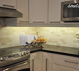 kitchen design amp renovation, home decor, home improvement, kitchen backsplash, kitchen design, Caesarstone countertops 2x6 backsplash